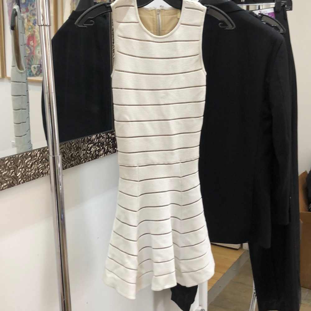 RONNY KOBO WHITE AUDREY KNIT DRESS - Picture 4 of 6